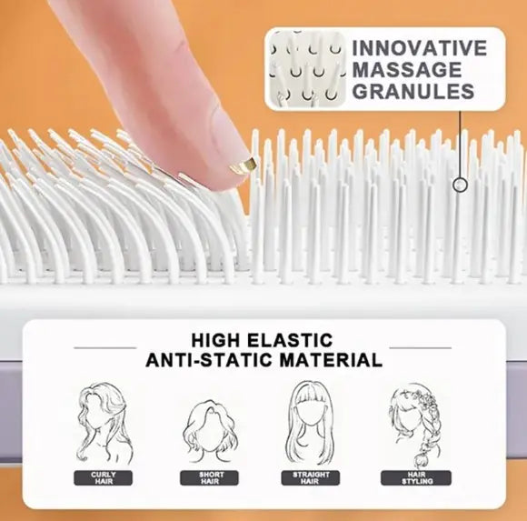 SmartGlide Hair Brush